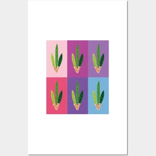 Lulav - Warm Pastels Pop Art Grid Posters and Art